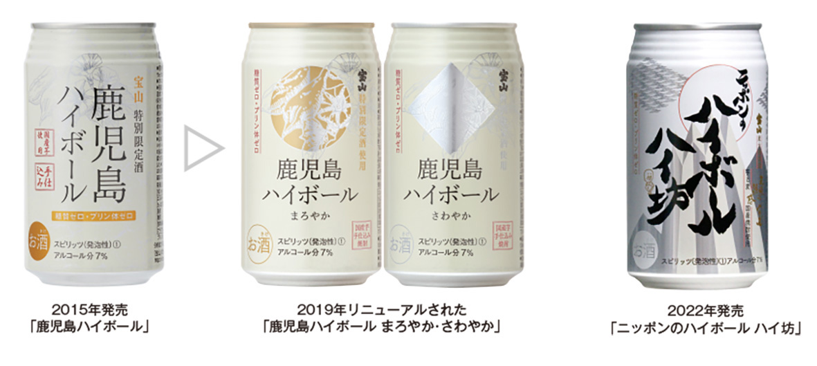 本格焼酎使用「鹿児島ハイボール」は発売7周年！7周年を記念して新商品
